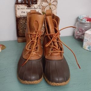 L.L. BEAN DUCK BOOTS SIZE 9
